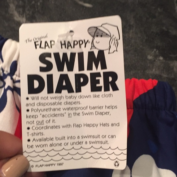 🎉Host Pick🎉The Original FLAPHAPPY Swim 🏊♂️ Diaper Trunks - Picture 4 of 5